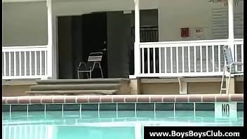Preview 1 of Mature Shemale And Young - Big muscled black gay boys humiliate white twinks hardcore 10