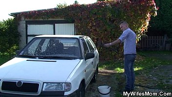 Preview 1 of Pujabi Fuddy Fuck - Son in law crams her old pussy and mouth