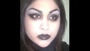 Preview 2 of Mom Normal Birth - Gothic make-up Look