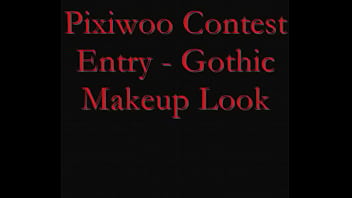 Preview 1 of Mom Normal Birth - Gothic make-up Look