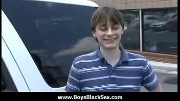Preview 3 of Fest Tiem - Black gay boys fuck white young dudes hard and deep 12