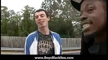 Preview 3 of Idan Xxxxx - Black gay boys fuck white young dudes hard and deep 04