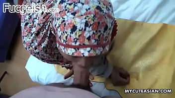 Preview 3 of Rivyan - Initiate Muslim girl licks onto the fat love stick