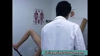 Preview 3 of Pussies Fetish - Young gay dude comes to the doctor gay porn