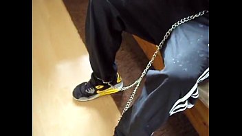 Preview 1 of Gzel Pussy - Radgie Trackie Lad Tied Up and Spunked Over