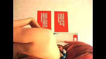 Preview 1 of Japan Sex 28 - Bigtit red head playing with web cam