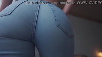 Preview 1 of Bor Sek - tease you with my ass in jeans and panties QUICK 2