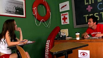 Preview 1 of Vidio Porn Ibu Dan Ank - Hot horny brunette does teacher