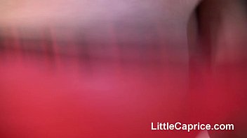 Preview 2 of Pori Mini Bangla Acters - Famous Little Caprice gets mouthful in the WC
