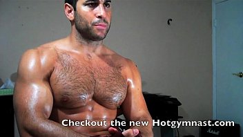 Preview 4 of My Wife Nat Fucking - Sexy Hairy Cumshot on chest!