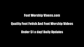 Preview 2 of Secret Love With Son - Hot ebony foot worship fetish