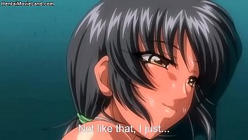 Preview 4 of Happy Ending Hidden Webphone - Busty anime teen in sexy swimsuit jizzed