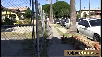 Preview 3 of Lamak - Interracial bukkake with a horny sexy ebony 28