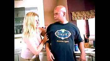 Preview 1 of M Girls Sex Video - Diryty blonde hoe spanks her man