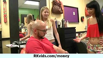Preview 2 of Teen Black Cooks What - Pay for nudity and nice sex in public 21