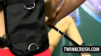 Preview 2 of India Is Sexy Vedas - Emo twink Roxy Red getting his tight asshole toyed
