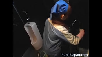 Preview 3 of 17 Years Age Sex Ducking - Real real asian attendant is cleaning