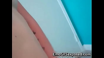 Preview 2 of Japanese Fuck Free - Emo cellphone striptease