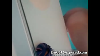 Preview 3 of Japanese Fuck Free - Emo cellphone striptease