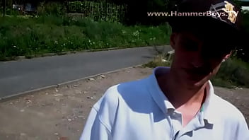 Preview 3 of Film Lesbian Jepang - Autostop David from Hammerboys TV