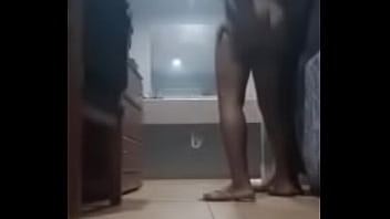 Preview 2 of Tamil Mobile Shop - Ebony in backroom fucking in booth