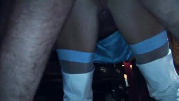 Preview 3 of Asian Cuckold Bbc Pumping - Three way in the parlor with these dark haired beauties