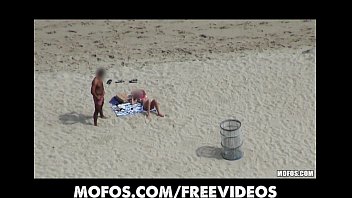 Preview 1 of Asian Little Girl Forced - Best perk of living by the beach is picking up FIT horny coeds