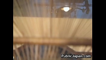 Preview 1 of Xxx Como 2018 - Hot Japanese doll gets some hard public