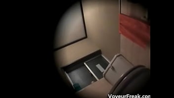 Preview 4 of France In Porn Wife Nadine Takes - A very aroused lady pissing bathroom web