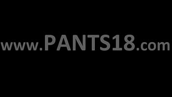 Preview 2 of Ugly Horny Mom - Super sexy purple panties and stockings