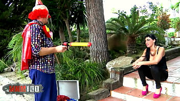 Preview 1 of Destroy Mom - Stupid clown fucking hard a big titted latina brunette