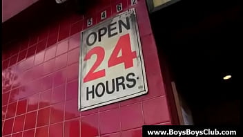 Preview 1 of Rosa Caracciolo Porn Movies - Big muscled black gay boys humiliate white twinks hardcore 05