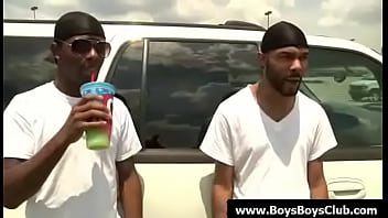 Preview 2 of Daughter Cald To Dad - Big muscled black gay boys humiliate white twinks hardcore 04