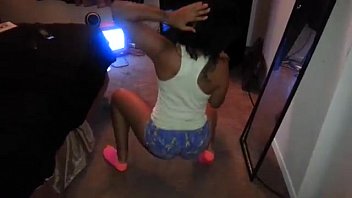 Preview 2 of Two Men Fucking Kiara Mia - hella-ratchet-booty