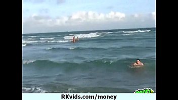 Preview 1 of Huge Tits Stripping - Nasty girl gets payed and tape for sex 30