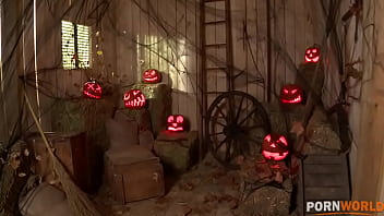 Preview 2 of Blood Comes Out Of Virgin - Halloween Lusts