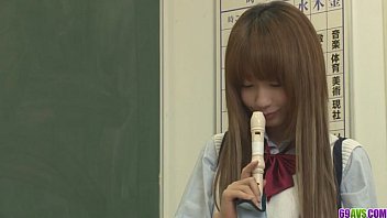 Preview 1 of Your So Tall - Two Guys Fuck Sana Anju Tight Holes In Class