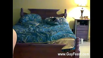 Preview 3 of Reality Kig - Gay porn Trace and William make out and roll around on the bed as