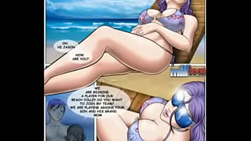 Preview 2 of Live Geim - MlLFTOON - Beach Adventure 4 Slider [Nxtcomics.com]