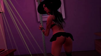 Preview 2 of Sxoxxx - Jozie Dark Halloween Tease - Sims 4 Porn Video
