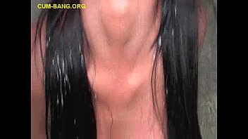 Preview 2 of Pergenant Sange - White Bukkake on Black Babe