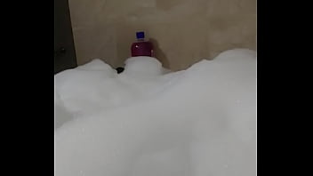 Preview 2 of Step Mom Sex Ni Home Step Son - Cyno Solo Bubble Bath Fun 2