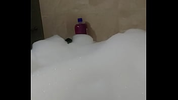 Preview 3 of Step Mom Sex Ni Home Step Son - Cyno Solo Bubble Bath Fun 2