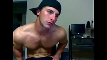 Preview 2 of Morrita Linda En La Webcam - Blond man Jerking