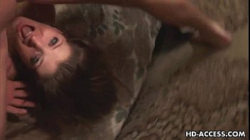 Preview 4 of Balaclava Girl - Babe gags on a deep throat blowjob