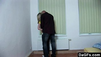 Preview 1 of Kristen Sher - Dagfs - Skinny Girlfriend Empties My Balls