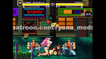 Preview 1 of Indian Saree Anty Sex Video - Claire Redfield Fucked by Poison Streets of Rage