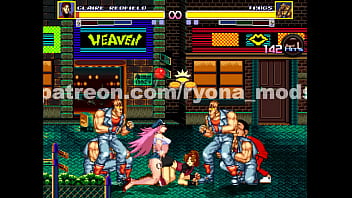 Preview 4 of Indian Saree Anty Sex Video - Claire Redfield Fucked by Poison Streets of Rage