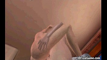 Preview 3 of Mom By Great - Tasty 3D cartoon brunette sucks cock and gets fucked