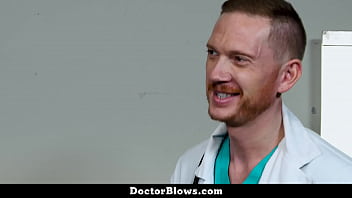 Preview 1 of As Above - Ten Twin Patient Is Lured to Suck the Doctor&#039_s Cock - Doctorblows
